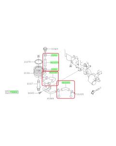 Subaru OEM Oil Cooler Hose Kit (08-21 STI)