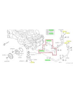 Subaru OEM Complete Coolant Hose Kit (13-20 BRZ - AT)