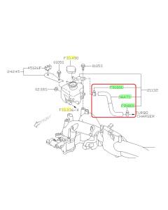Subaru OEM Coolant Expansion Tank Hose Kit (08-14 STI)