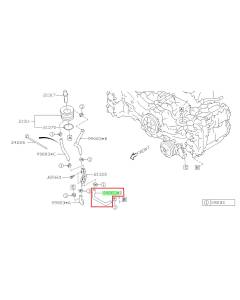 Subaru OEM Oil Cooler Hose - 99083AA900 (22+ BRZ)
