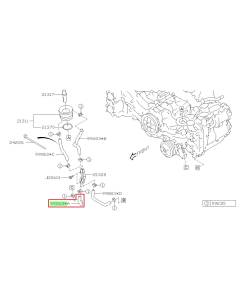 Subaru OEM Oil Cooler Hose - 99083AA870 (22+ BRZ)