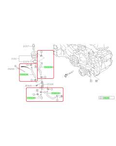 Subaru OEM Oil Cooler Hose Kit (22-25 BRZ - MT)