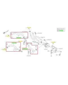 Subaru OEM CVT Cooler Hose Kit (22-25 BRZ - AT)