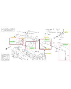 Subaru OEM Coolant Crossover Hose Kit (22-25 BRZ - AT)