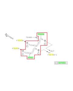 Subaru OEM Heater Hose Kit (13-14 Crosstrek)