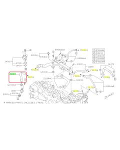 Subaru OEM Coolant Crossover Hose - 99083AA190 (15-17 Crosstrek)