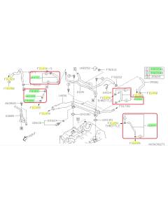 Subaru OEM Coolant Crossover Hose Kit (15-21 STI)