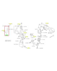 Subaru OEM CVT Cooler Hose - 99078AB430 (14-16 Crosstrek Hybrid)