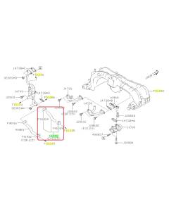 Subaru OEM Coolant Hose - 14472AA660 (18-19 Crosstrek - 20D)