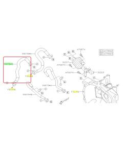 Subaru OEM CVT Coolant Hose - 99083AA290 (18-19 Crosstrek - 20D)