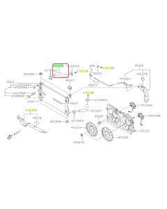 Subaru OEM Radiator Hose - 45161FL000 (18-19 Crosstrek - 20D)