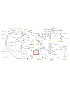 Subaru OEM Vacuum Hose - 99071AD480