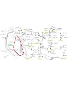 Subaru OEM Vacuum Hose - 99081AA120