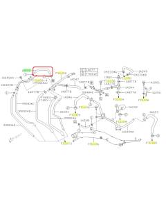 Subaru OEM Vacuum Hose - 99071AD320