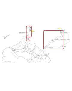 Subaru OEM PCV Hose Kit - 20V (18-23 Crosstrek Hybrid)