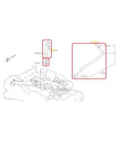 Subaru OEM PCV Hose Kit - 25D (21-23 Crosstrek)