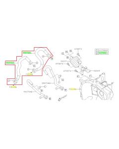 Subaru OEM CVT Cooler Hose Kit (18-19 Crosstrek - 20D)