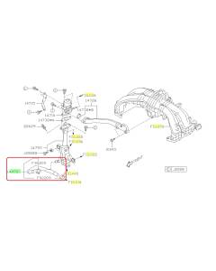 Subaru OEM CVT Cooler Hose - 14472AA900 (19-23 Crosstrek Hybrid)