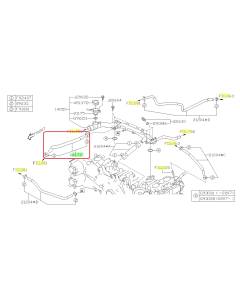 Subaru OEM CVT Cooler Hose - 14472AA910 (19-23 Crosstrek Hybrid)