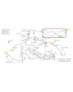 Subaru OEM CVT Cooler Hose - 21204AB500 (19-23 Crosstrek Hybrid)