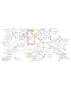 Subaru OEM Inverter Cooler Hose - 45761FL020 (19-23 Crosstrek Hybrid)