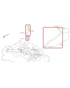 Subaru OEM PCV Hose Kit - FB25D (2020+ Legacy/Outback)