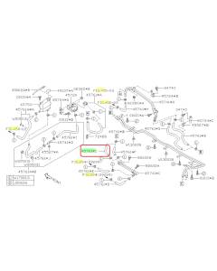Subaru OEM Inverter Cooler Hose - 45761FL040 (19-23 Crosstrek Hybrid)