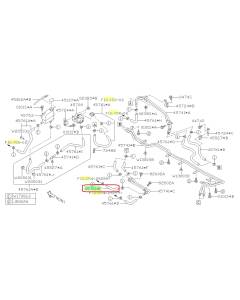 Subaru OEM Inverter Cooler Hose - 45761FL060 (19-23 Crosstrek Hybrid)