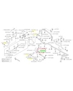 Subaru OEM Inverter Cooler Hose - 45761FL070 (19-23 Crosstrek Hybrid)