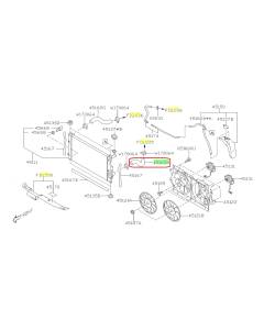 Subaru OEM Radiator Hose - Outlet (19-23 Crosstrek Hybrid)