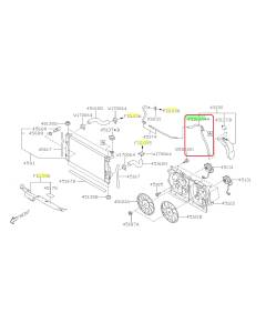 Subaru OEM Coolant Overflow Hose - 45160FL010 (19-23 Crosstrek Hybrid)