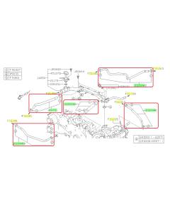 Subaru OEM Coolant Crossover Hose Kit (19-23 Crosstrek Hybrid)