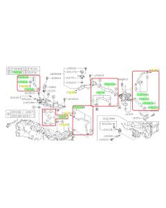 Subaru OEM Coolant Crossover Hose Kit (21-23 Crosstrek - 25D)