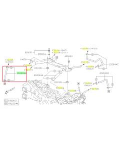 Subaru OEM Coolant Crossover Hose - 21204AB270 (15-21 WRX)