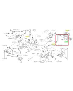 Subaru OEM Coolant Crossover Hose - 21204AA162 (03-05 Forester)