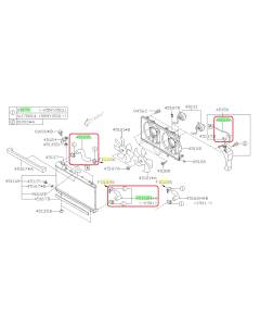 Subaru OEM Radiator Hose Kit (03-05 Forester)