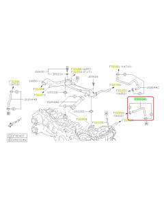 Subaru OEM Throttle Body Coolant Hose - 21204AB290 (15-21 WRX)