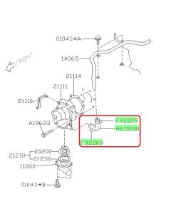 Subaru OEM Complete Coolant Hose Kit (03-05 Forester)
