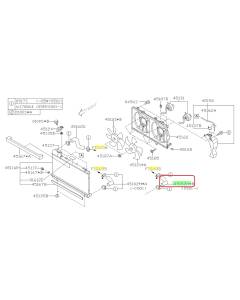 Subaru OEM Radiator Hose - Outlet (04-05 Forester)