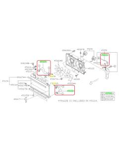 Subaru OEM Radiator Hose Kit (04-05 Forester)