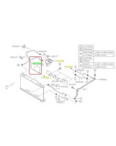 Subaru OEM Coolant Expansion Tank Hose - 45162FC080 (03-05 Forester XT)