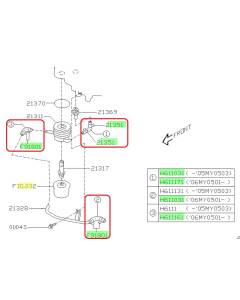 Subaru OEM Oil Cooler Hose Kit (06-08 Forester)