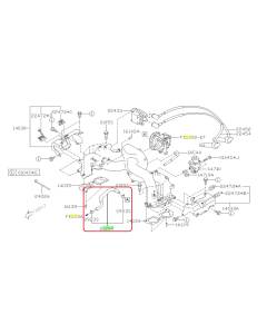 Subaru OEM Coolant Crossover Hose Kit (06-08 Forester)