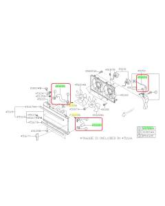 Subaru OEM Radiator Hose Kit (06-08 Forester)