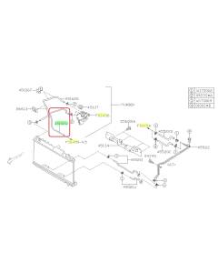 Subaru OEM Coolant Expansion Tank Hose (06-08 Forester XT)