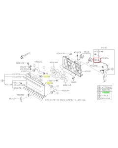Subaru OEM Coolant Overflow Hose Connector (06-08 Forester XT)