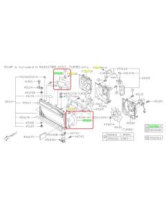 Subaru OEM Radiator Hose Kit (09-10 Forester XT)