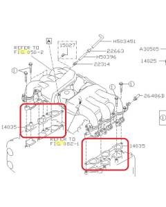 Subaru OEM Intake Manifold Gasket - 14035AA140 (92-97 SVX)