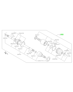 Subaru OEM Axle - Rear - 28421FG041