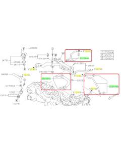 Subaru OEM Coolant Crossover Hose Kit (14-16 Forester - 25B)